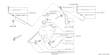 Diagram for Subaru Impreza STI Windshield Washer Nozzle - 86636FE030