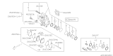 Diagram for Subaru Brake Pad Set - 26696FE070