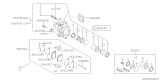 Diagram for Subaru Impreza STI Brake Bleeder Screw - 26238FE011