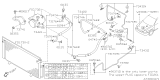 Diagram for Subaru A/C Hose - 73421FE001