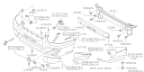 Diagram for Subaru Impreza WRX Bumper - 57702FE060