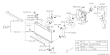 Diagram for 2007 Subaru Impreza STI Radiator - 45119FE000