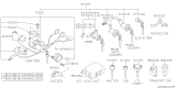 Diagram for Subaru Car Key - 57497FE000