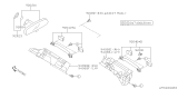 Diagram for Subaru Impreza STI Car Mirror - X9201AE000