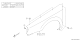 Diagram for Subaru Fender - 57110FE060