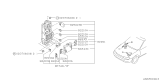 Diagram for 1996 Subaru Impreza Relay Block - 82215FA110