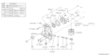 Diagram for 1992 Subaru Legacy Oil Filter Housing - 15208AA022