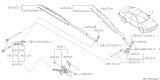 Diagram for Subaru Forester Wiper Blade - 86542FC020