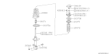 Diagram for 1994 Subaru Impreza Shock And Strut Mount - 20370FA210