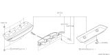 Diagram for Subaru Impreza Third Brake Light - 84701FA040MK