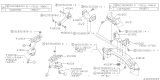 Diagram for 2007 Subaru Impreza STI Rear Crossmember - 41021AC380