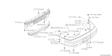 Diagram for 1996 Subaru Impreza Bumper - 57720FA031