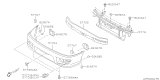 Diagram for 1999 Subaru Impreza Bumper - 57720FA160