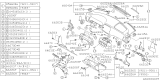 Diagram for 1995 Subaru Impreza Glove Box - 66510FA011MJ