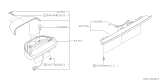Diagram for Subaru Impreza Third Brake Light - 84701FA040EM
