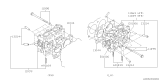 Diagram for 1997 Subaru Impreza Cylinder Head - 11039AB081