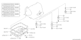 Diagram for Subaru Legacy Transmission Pan - 31390AA060