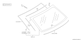 Diagram for 2019 Subaru WRX STI Windshield - 65109FJ001