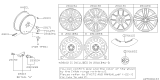 Diagram for Subaru Impreza WRX Lug Nuts - 28171AG000