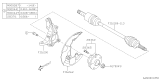 Diagram for Subaru WRX Wheel Hub - 28373VA020