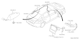 Diagram for 2015 Subaru XV Crosstrek Antenna Cable - 86325FJ040