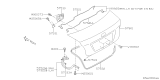 Diagram for Subaru WRX STI Trunk Lid Latch - 57530FJ020