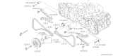 Diagram for Subaru Timing Chain Tensioner - 13142AA090