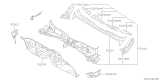 Diagram for Subaru Forester Dash Panels - 52210FJ0409P
