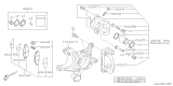 Diagram for 2013 Subaru Outback Brake Pad Set - 26696AG051