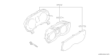 Diagram for 2017 Subaru WRX Instrument Cluster - 85000VA970