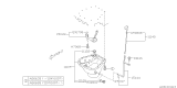 Diagram for 2009 Subaru Impreza STI Dipstick Tube - 15144AA091