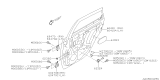 Diagram for Subaru Crosstrek Door Check - 62124FJ000