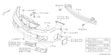 Diagram for 2010 Subaru Impreza STI Bumper - 57704FG060