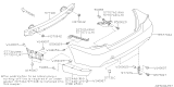 Diagram for 2011 Subaru Impreza WRX Bumper - 57704FG120