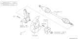 Diagram for 2011 Subaru Impreza WRX Steering Knuckle - 28313AG030