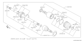 Diagram for 2010 Subaru Impreza STI Axle Shaft - 28421FG010