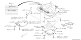Diagram for Subaru Impreza Fuel Tank Strap - 42017AG011