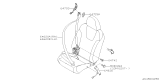 Diagram for 2008 Subaru Impreza WRX Seat Belt - 64621FG010AQ