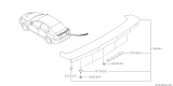 Diagram for 2008 Subaru Impreza WRX Spoiler - 96061FG000DJ