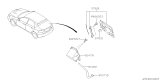 Diagram for 2009 Subaru Impreza WRX Fuel Door - 57601FG0009P