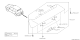 Diagram for Subaru Impreza WRX Spoiler - 96031FG010WU