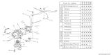 Diagram for 1990 Subaru Legacy Water Pump - 21111AA000