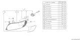 Diagram for Subaru Legacy Side Marker Light - 84441AA080