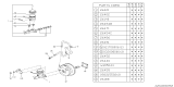 Diagram for 1993 Subaru Legacy Clutch Master Repair Kit - 26471AA010