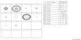 Diagram for Subaru Legacy Wheel Cover - 28811AA000