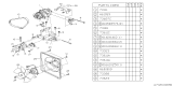 Diagram for Subaru Legacy A/C Compressor - 73011AA120