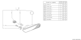 Diagram for 1994 Subaru Legacy Side Marker Light - 84912AA550