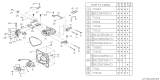 Diagram for Subaru Legacy A/C Compressor - 73011AA040