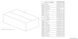 Diagram for Subaru Legacy Water Pump Gasket - 21114AA020