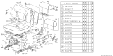 Diagram for 1992 Subaru Legacy Seat Cushion - 64230AA220